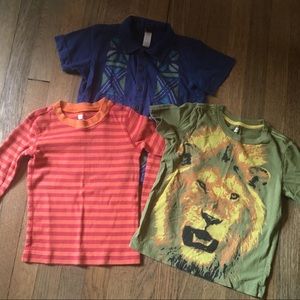 Set of Tea Boys size 5 shirts